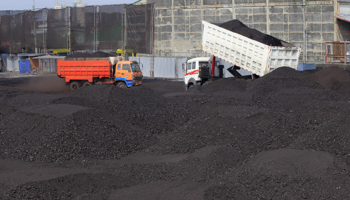 Coal at a warehouse in Metro Manila (Reuters/Romeo Ranoco)