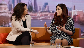 Independent lawmakers Heidi Allen and Luciana Berger (Reuters/BBC/Jeff Overs)