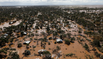 Flooded homes after Tropical Cyclone Idai in Buzi district outside Beira, Mozambique (Reuters/Siphiwe Sibeko)