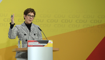 Christian Democratic Union (CDU) party leader Annegret Kramp-Karrenbauer (Reuters/Annegret Hilse)