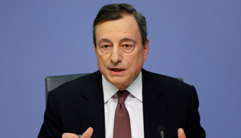 Mario Draghi, President of the European Central Bank (Reuters/Kai Pfaffenbach)