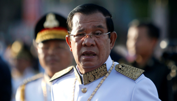 Prime Minister Hun Sen (Reuters/Samrang Pring)