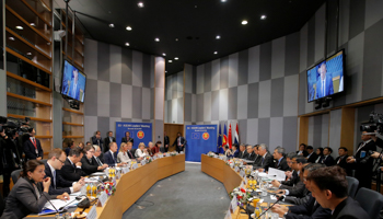 An ASEAN-EU meeting last year (Reuters/Olivier Hoslet)