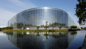 The building of the European Parliament, designed by Architecture-Studio architects, is seen in Strasbourg, France May 22, 2019 (Reuters/Vincent Kessler)