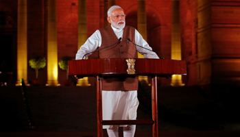 India's Prime Minister Narendra Modi (Reuters/Altaf Hussain)