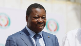 Togolese President Faure Gnassingbe during the ECOWAS Authority of Heads of State and Government 54th Ordinary Session in Nigeria, December, 2018 (Reuters/Afolabi Sotunde)