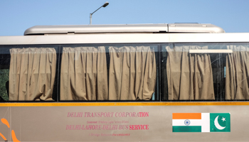 An India-Pakistan ‘friendship bus’ (Reuters/Alasdair Pal)