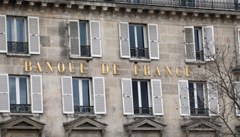 Facade of the Bank of France "Banque de France" headquarters in Paris, France (Reuters/Charles Platiau)