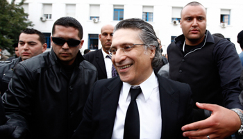 Nabil Karoui, the head of Tunisian station Nessma TV, 2012 (Reuters/Anis Mili)