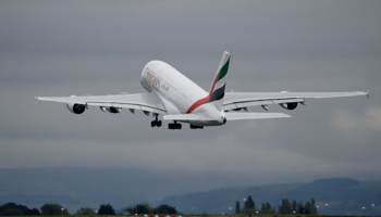 An Emirates aircraft (Reuters/Phil Noble)