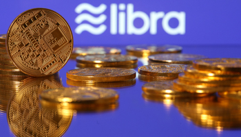 Logo of Facebook's proposed cryptocurrency Libra, June 21 (Reuters/Dado Ruvic)