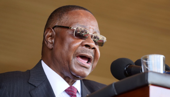 Malawian President Peter Mutharika (Reuters/Eldson Chagara)