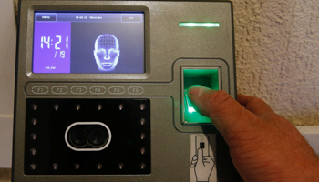 A biometric data control panel (Reuters/Rodrigo Garrido)