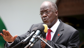 Tanzania's President John Pombe Magufuli (Reuters/Emmanuel Herman)