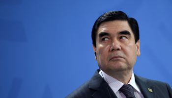 Turkmen President Gurbanguly Berdimuhamedov (Reuters/Stefanie Loos)