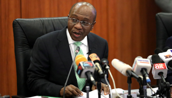 Central Bank of Nigeria (CBN) Governor Godwin Emefiele (Reuters/Afolabi Sotunde)