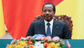 Cameroonian President Paul Biya (Reuters/Lintao Zhang)