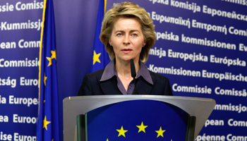 President-elect of the European Commission Ursula von der Leyen (Reuters/Thierry Roge)