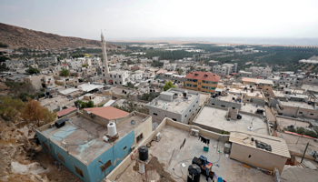 Palestinian buildings in the Jordan Valley in the West Bank (Reuters/Mohamad Torokman)