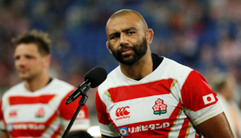 Michael Leitch, captain of the Japan national rugby union team (Reuters/Issei Kato)