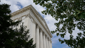 The exterior of the US Supreme Court in Washington, September 16 (Reuters/Sarah Silbiger)