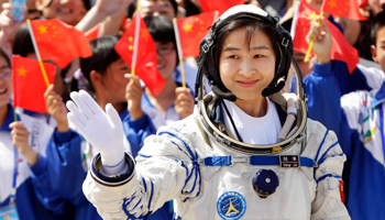 Liu Yang, China's first female astronaut (Reuters/Jason Lee)