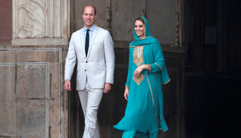 The Duke and Duchess of Cambridge in Pakistan this week (Reuters/Owen Humphreys)