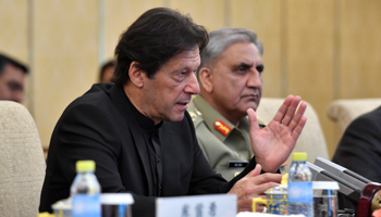 Prime Minister Imran Khan (Reuters/Parker Song)