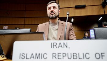 Iran's ambassador to the International Atomic Energy Agency (IAEA) Kazem Gharib Abadi, November 7 (Reuters/Lisi Niesner)