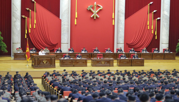 The 5th Plenary Meeting of the 7th Central Committee of the Workers' Party of Korea, December 2019 (Reuters/North Korean Central News Agency)
