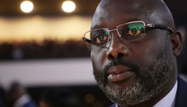 Liberian President George Weah (Reuters/Ludovic Marin)