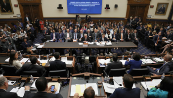 Former Special Counsel Robert Mueller testifies before the House Intelligence Committee on his report on Russian interference in the 2016 presidential election, July 24, 2019 (Reuters/Chip Somodevilla)