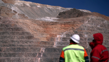 The open-pit Veladero gold mine in San Juan province (Reuters/Marcos Brindicci)
