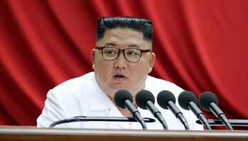 North Korean leader Kim Jong-un (Reuters/North Korean Central News Agency)