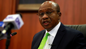 Central Bank of Nigeria (CBN) Governor Godwin Emefiele. (Reuters/Afolabi Sotunde)