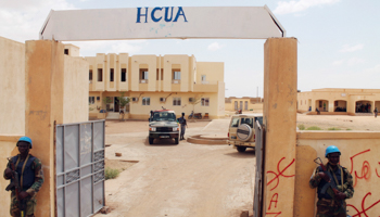 The headquarters of former Islamist rebel group High Council for the Unity of Azawad (HCUA) in Kidal, 2013 (Reuters/Adama Diarra)