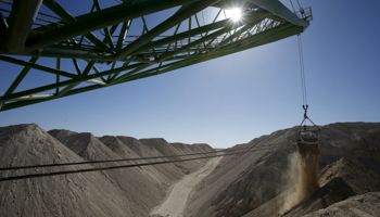 A phosphate mine at Boucraa (Reuters/Youssef Boudlal)