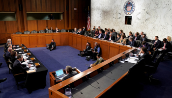 US intelligence community leaders testify before the Senate (Reuters/Joshua Roberts)