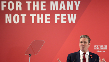 Keir Starmer, the new leader of the Labour Party (Reuters/Hannah McKay)