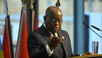 Ghanaian President Nana Akufo-Addo (Reuters/John MacDougall)
