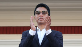 Madagascar’s President Andry Rajoelina (Reuters/Suhaib Salem)