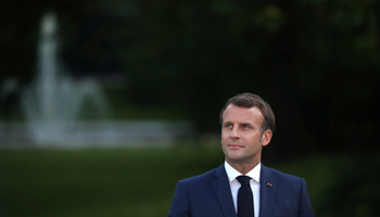 French President Emmanuel Macron (Reuters/Christophe Petit Tesson)