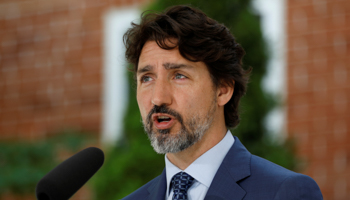 Prime Minister Justin Trudeau in Ottawa, Canada, June 22 (Reuters/Blair Gable)