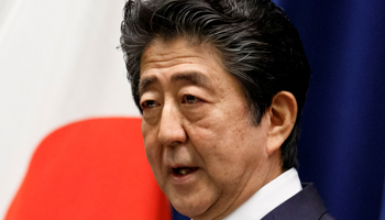 Japanese Prime Minister Shinzo Abe (Reuters/Rodrigo Reyes Marin)