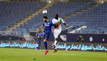 Saudi Professional League football match in Riyadh under COVID-19 quarantine (Reuters/Ahmed Yosri)