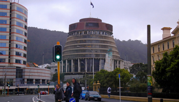 New Zealand's parliament building, Wellington, New Zealand, July 3, 2017 (Reuters/David Gray)