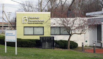 A Planned Parenthood centre in White Plains, New York, United States, April 2 (Reuters/Liliana Engelbrecht)