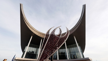 The APEC Haus in Port Moresby, Papua New Guinea (Reuters/David Gray)