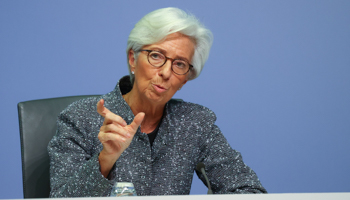 European Central Bank (ECB) President Christine Lagarde (Reuters/Kai Pfaffenbach)
