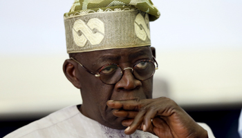 Former Lagos State Governor and ruling All Progressives Congress (APC) ‘National Leader’ Bola Tinubu (Reuters/Afolabi Sotunde)